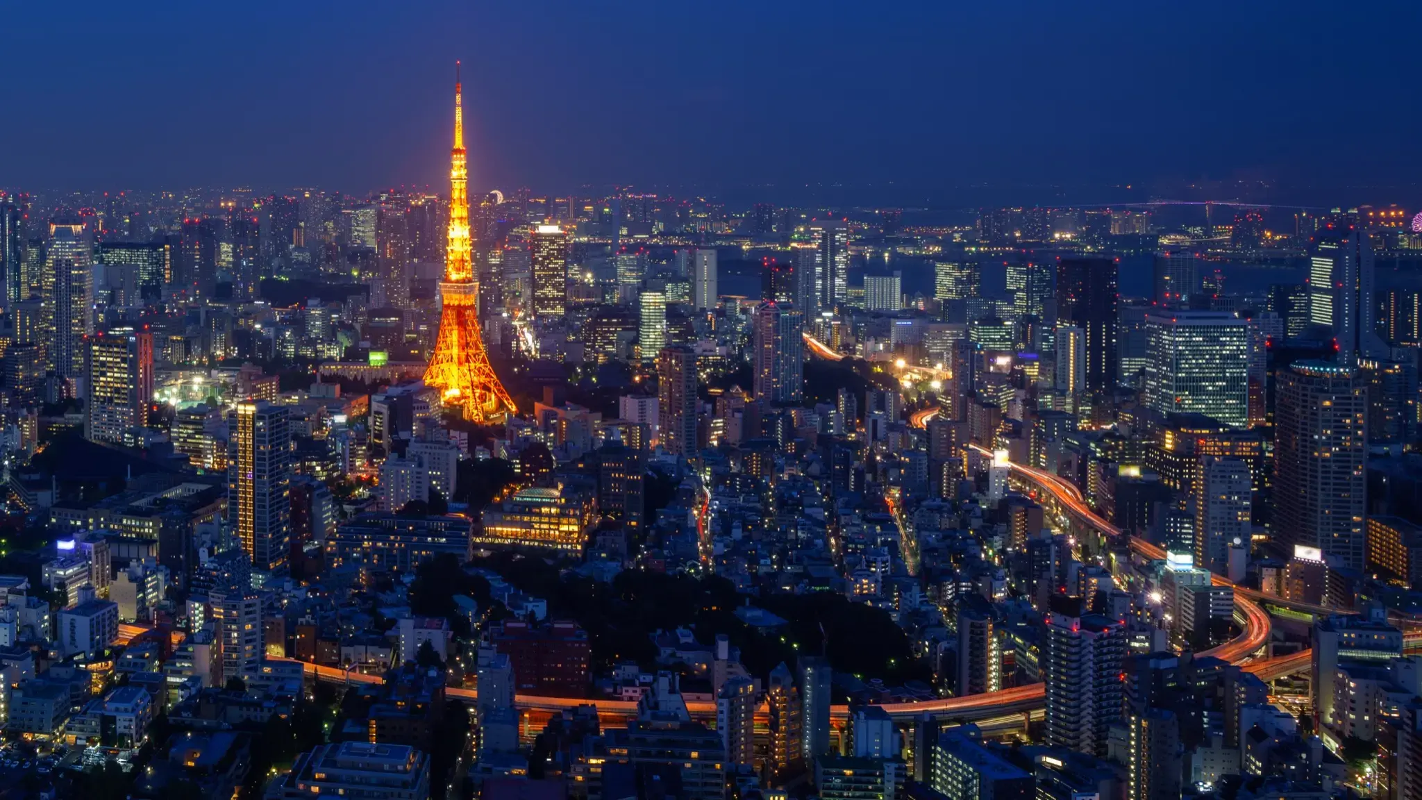 UbeMatcha hosts in Tokyo skyline montage